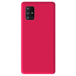 Coque en silicone rose flash - Compatible Samsung Galaxy A71 5G