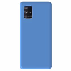 Coque en silicone bleu ciel - Compatible Samsung Galaxy A71 5G
