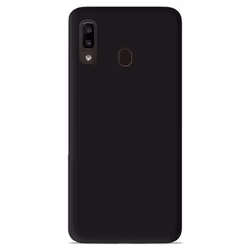 Coque en silicone noir - Compatible Samsung Galaxy A20 Samsung Galaxy A30