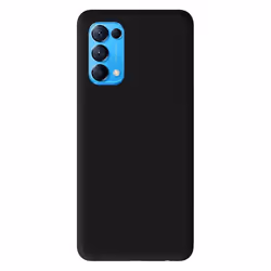 Coque en silicone noir - Compatible Oppo Find X3 Lite Oppo Reno 5