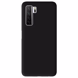 Coque en silicone noir - Compatible Huawei P40 Lite 5G