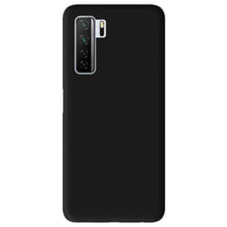 Coque en silicone noir - Compatible Huawei P40 Lite 5G