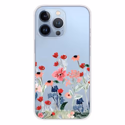 Coque Silicone Imprimée - 1001 Coques - iPhone 13 Pro - Printemps en fleurs - Souple - Protection optimale