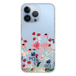 Coque Silicone Imprimée - 1001 Coques - iPhone 13 Pro - Printemps en fleurs - Souple - Protection optimale