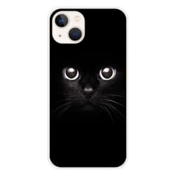 Coque en silicone - Compatible Apple iPhone 13 - design yeux de chat