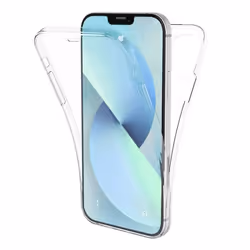 Coque intégrale 360°- Compatible Apple iPhone 13 Mini – Double protection transparente