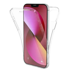 Coque intégrale 360°- Compatible Apple iPhone 13 – Double protection transparente