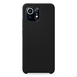 Coque silicone Soft Touch - Xiaomi - Mi 11 - Noir - Antichoc - Recharge sans fil
