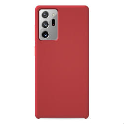Coque silicone Soft Touch - Samsung - Galaxy Note 20 Ultra - Rouge - Antichoc - Recharge sans fil