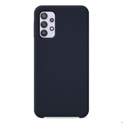 Coque silicone Soft Touch - Samsung - Galaxy A32 4G - Bleu - Antichoc - Recharge sans fil