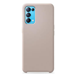 Coque silicone Soft Touch - Oppo - Reno 5 Pro 5G - Sable-rose - Antichoc - Recharge sans fil