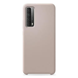 Coque silicone Soft Touch - Huawei - P Smart 2021 - Sable-rose - Antichoc - Recharge sans fil