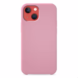 Coque silicone Soft Touch - Apple - iPhone 13 - Rose - Antichoc - Recharge sans fil