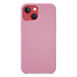 Coque silicone Soft Touch - Apple - iPhone 13 - Rose - Antichoc - Recharge sans fil