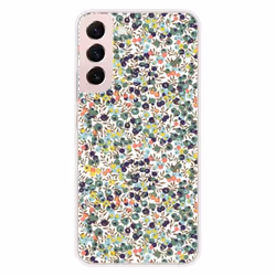 Coque en silicone - Compatible Samsung Galaxy S22 Plus - design liberty wiltshire vert