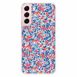 Coque en silicone - Compatible Samsung Galaxy S22 Plus - design liberty wiltshire bleu