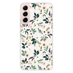 Coque en silicone - Compatible Samsung Galaxy S22 Plus - design flowers