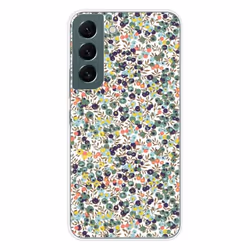 Coque en silicone - Compatible Samsung Galaxy S22 - design liberty wiltshire vert