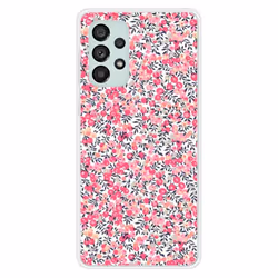 Coque en silicone - Compatible Samsung Galaxy A73 5G - design liberty wiltshire rose