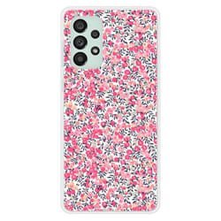 Coque en silicone - Compatible Samsung Galaxy A73 5G - design liberty wiltshire rose