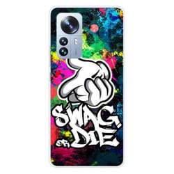 Coque en silicone - Compatible Xiaomi Mi 12 Pro - design swag or die