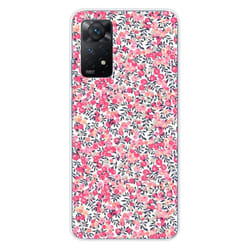 Coque en silicone imprimée compatible Xiaomi Redmi Note 11 Pro Redmi Note 12 Pro 4G Liberty Wiltshire Rose