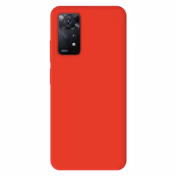 Coque en silicone rouge - Compatible Xiaomi Redmi Note 11 Pro