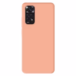 Coque en silicone rose pale - Compatible Xiaomi Redmi Note 11 4G