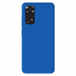 Coque en silicone bleu - Compatible Xiaomi Redmi Note 11 4G
