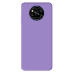 Coque en silicone violet - Compatible Xiaomi Poco X3 Xiaomi Poco X3 Pro