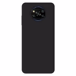 Coque en silicone noir - Compatible Xiaomi Poco X3 Xiaomi Poco X3 Pro