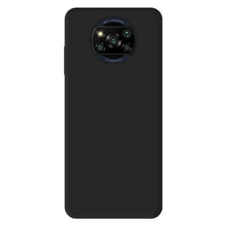 Coque en silicone noir - Compatible Xiaomi Poco X3 Xiaomi Poco X3 Pro