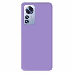 Coque en silicone violet - Compatible Xiaomi Mi 12 Pro
