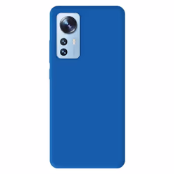 Coque en silicone bleu - Compatible Xiaomi Mi 12 Xiaomi Mi 12X