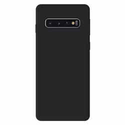 Coque en silicone noir - Compatible Samsung Galaxy S10 5G