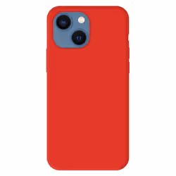 Coque en silicone rouge - Compatible Apple iPhone 13 Mini