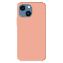 Coque en silicone rose pale - Compatible Apple iPhone 13 Mini