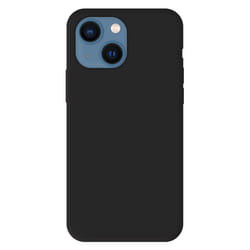 Coque en silicone noir - Compatible Apple iPhone 13 Mini