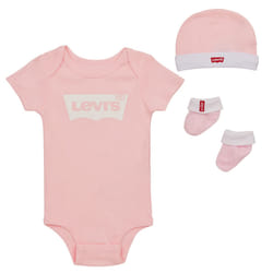 Coffret Boot Bonnet et Body Levi's Bebe CJS