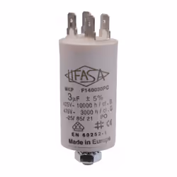 Nombre de pièce : 1 Capacité électrique (µf) : 3 Tension (v) : 400