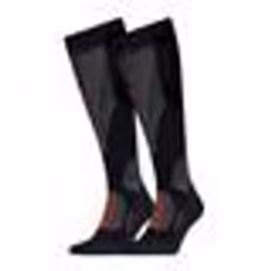 Chaussettes de ski - HEAD - Ski racer 003 - Noir - Respirant - Semelle bouclette
