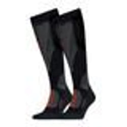 Chaussettes de ski - HEAD - Ski racer 003 - Noir - Respirant - Semelle bouclette