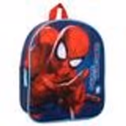 Sac à Dos Enfant - SPIDERMAN - Bleu - Polyester - 32x26x11cm - Bretelles réglables