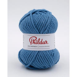 Phildar - Pelote de Laine P. PARTNER 6 de 50g - Laine à Tricoter - 25% ACRYLIQUE25% LAINE50% POLYAMIDE - Aig. n°6 - Couleur OCEAN