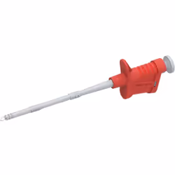 Informations techniques Catégorie de mesure (LOV) : CAT II 1000 V Couleur : rouge Courant nominal : 6 A Longueur : 162 mm Pla ...