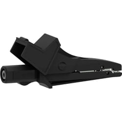 5004/LM-IEC-CD1-N Pince crocodile noir Plage de serrage max.: 13 mm Longueur: 91 mm 1 pc(s) D359982 - Electro Pjp