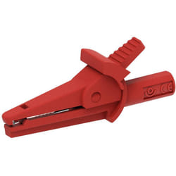 Electro Pjp - 5002-IEC-d4-CD1-R Pince crocodile rouge Plage de serrage max.: 9 mm Longueur: 51 mm 1 pc(s)