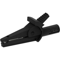 5002/LM-IEC-CD1-N Pince crocodile noir Plage de serrage max.: 9 mm Longueur: 51 mm 1 pc(s) D359702 - Electro Pjp