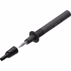 enquête CAT III 1000 V Courant nominal 36 A Femelle Ø 4 mm noir traits Jack banana connexion Ø 4 mmØ 4 mm, pointe avec capuch ...