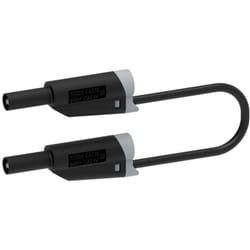 Electro PJP 2717-IEC-CD1-50N Cordon de mesure Banane mâle 4 mm Banane mâle 4 mm 50 cm noir 1 pc(s)